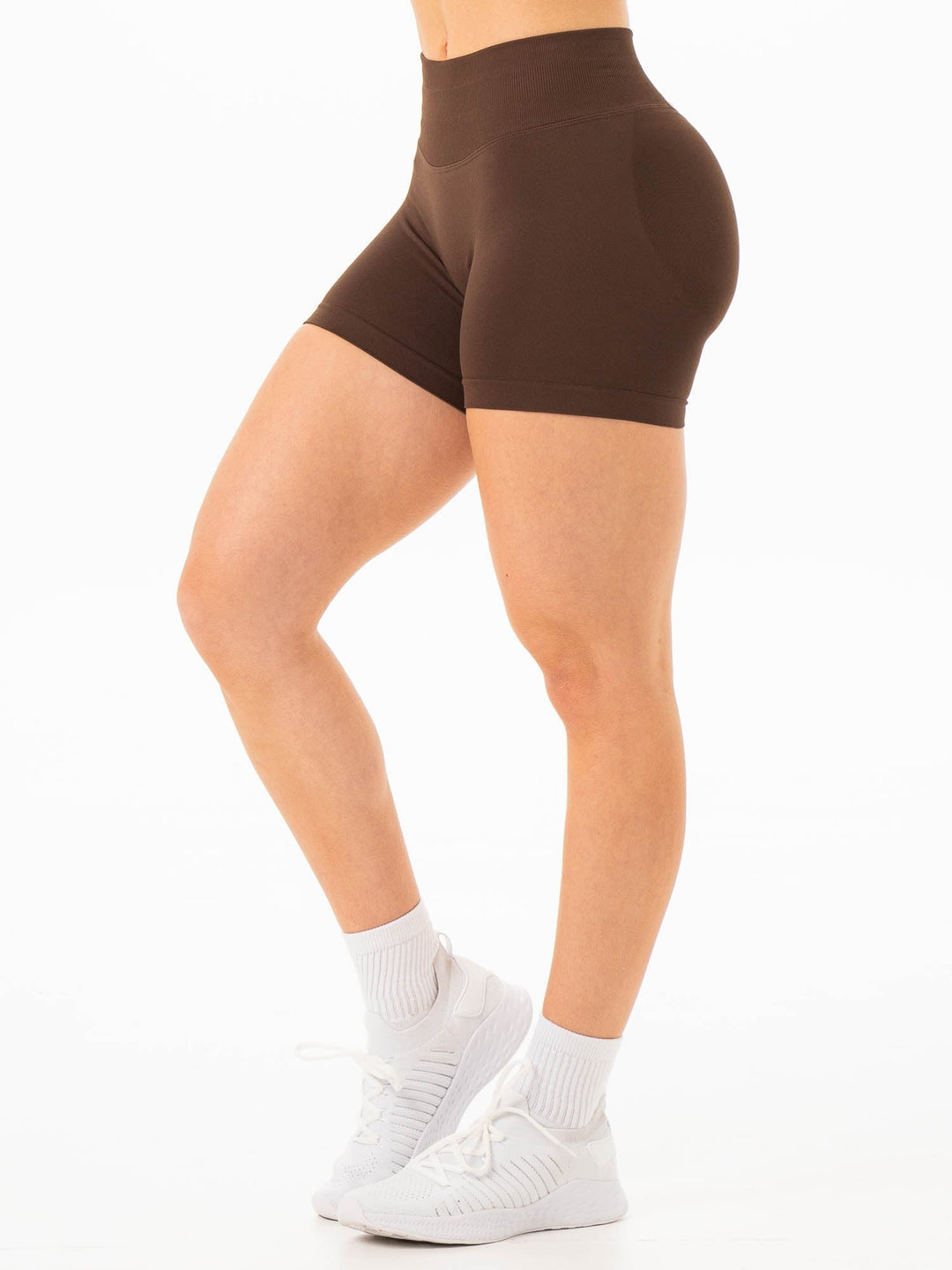 Boost Seamless Shorts - Chocolate Clothing Ryderwear 