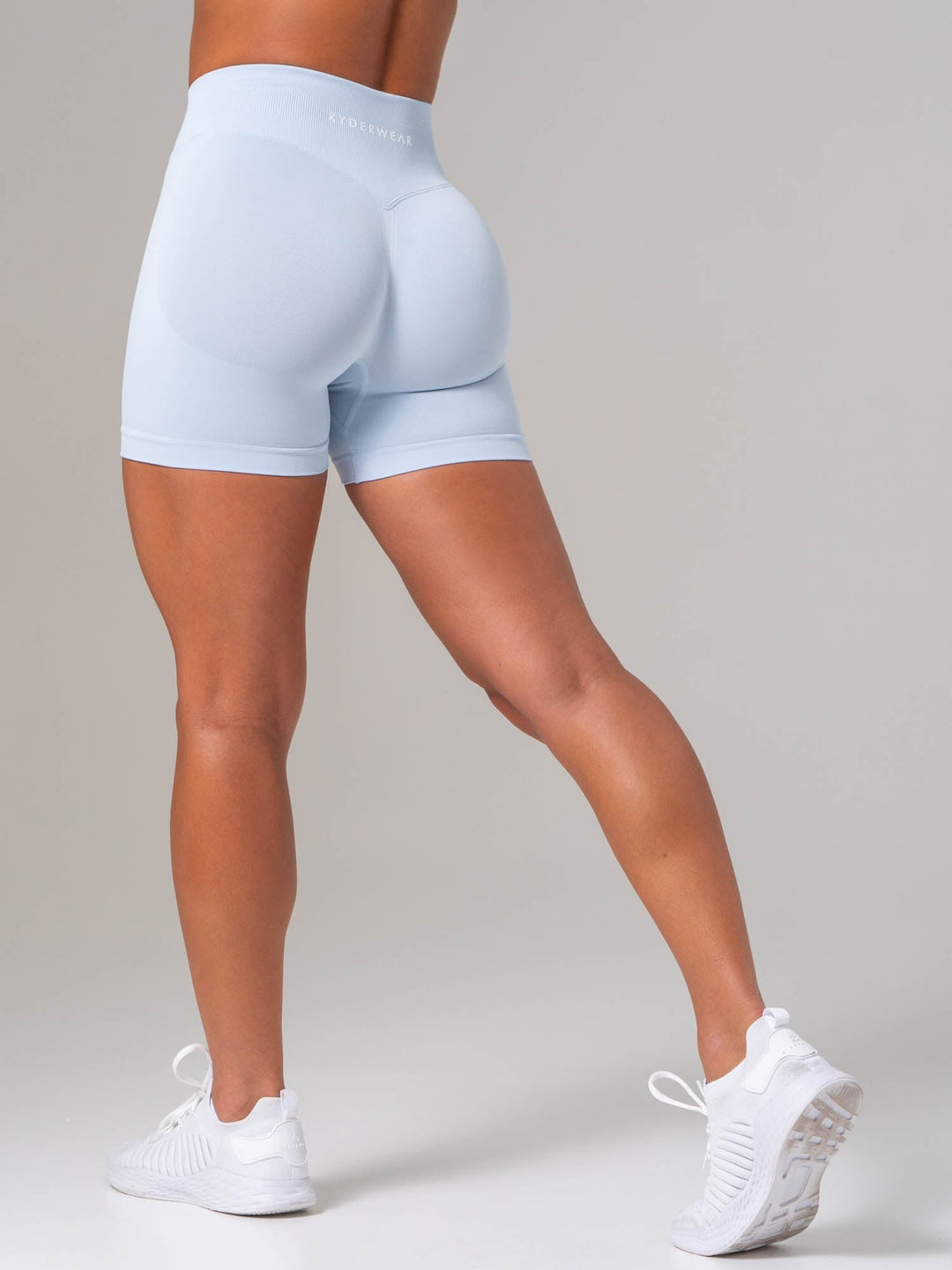 Boost Seamless Shorts - Sky Blue Clothing Ryderwear 