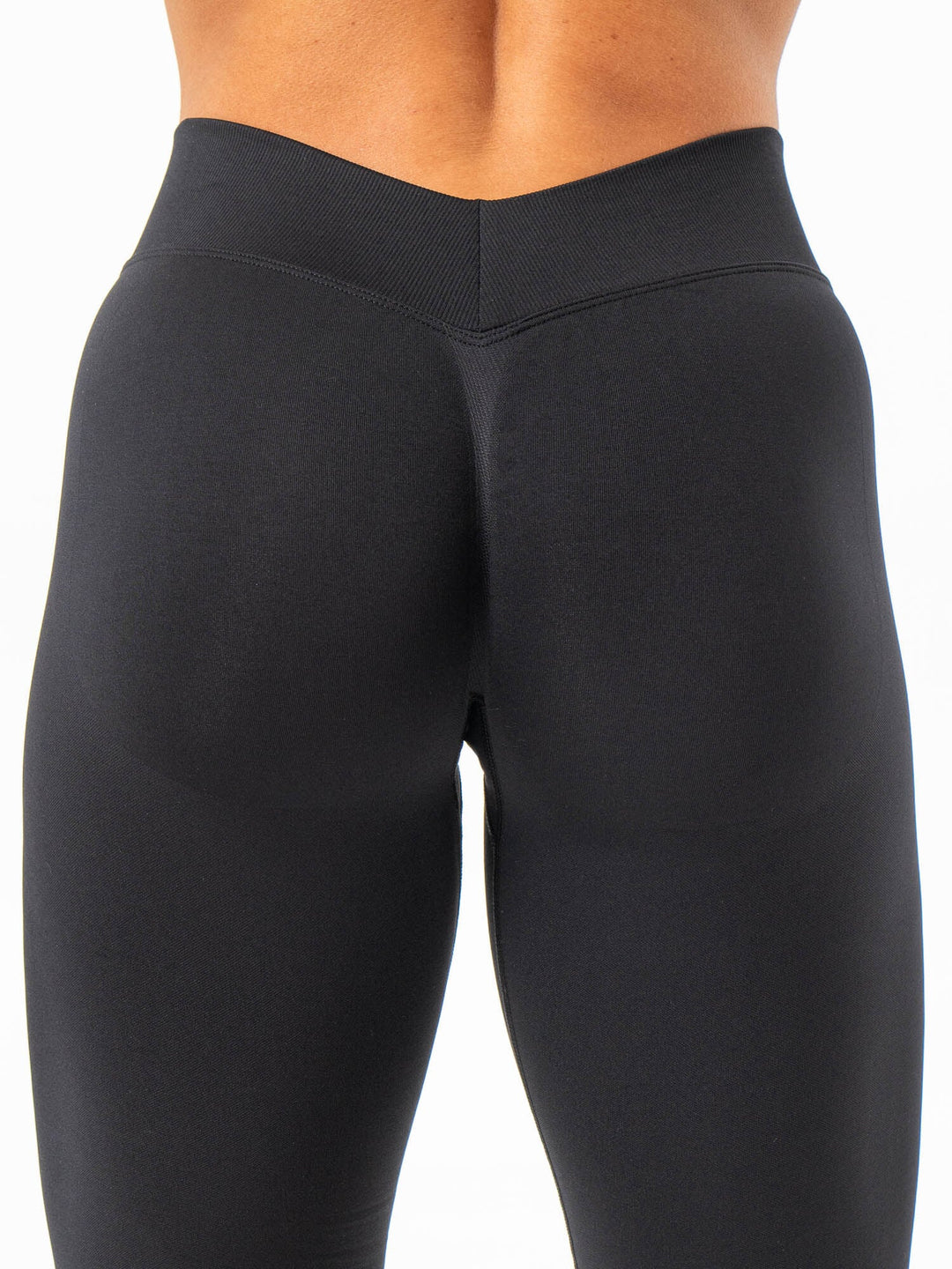 Boost V Back Leggings - Black Clothing Ryderwear 