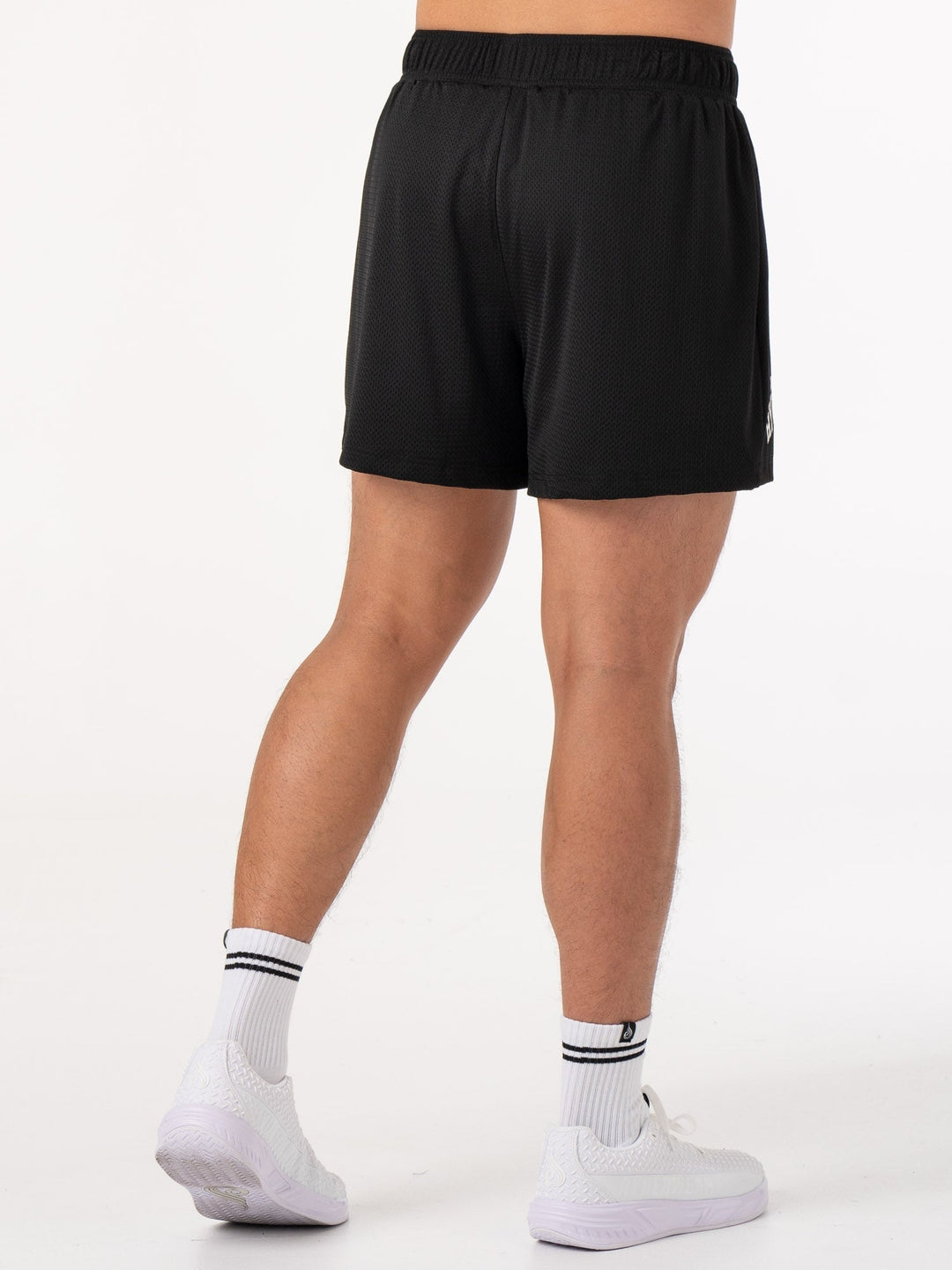 Collegiate Mesh Short - Black Clothing Ryderwear 