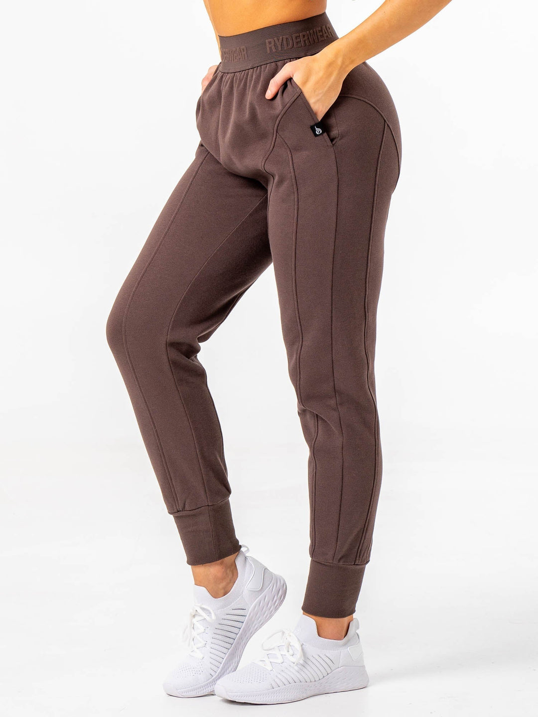 Contour Track Pants - Chocolate Clothing Ryderwear 
