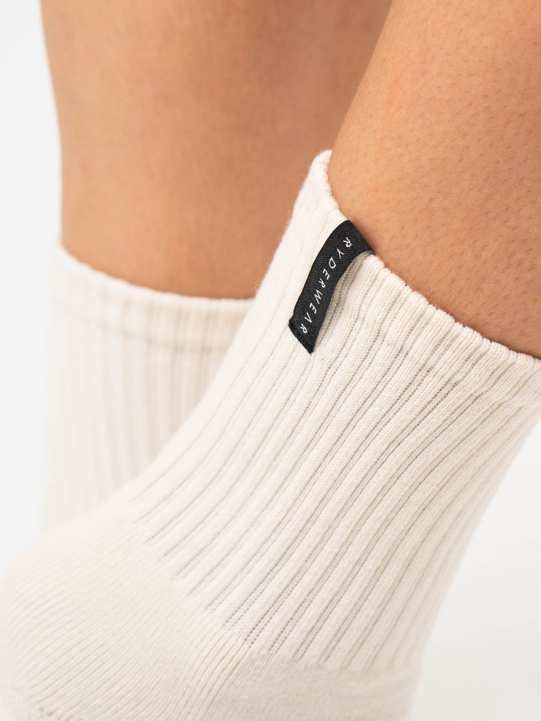 Crew Socks - Latte Stonewash Accessories Ryderwear 