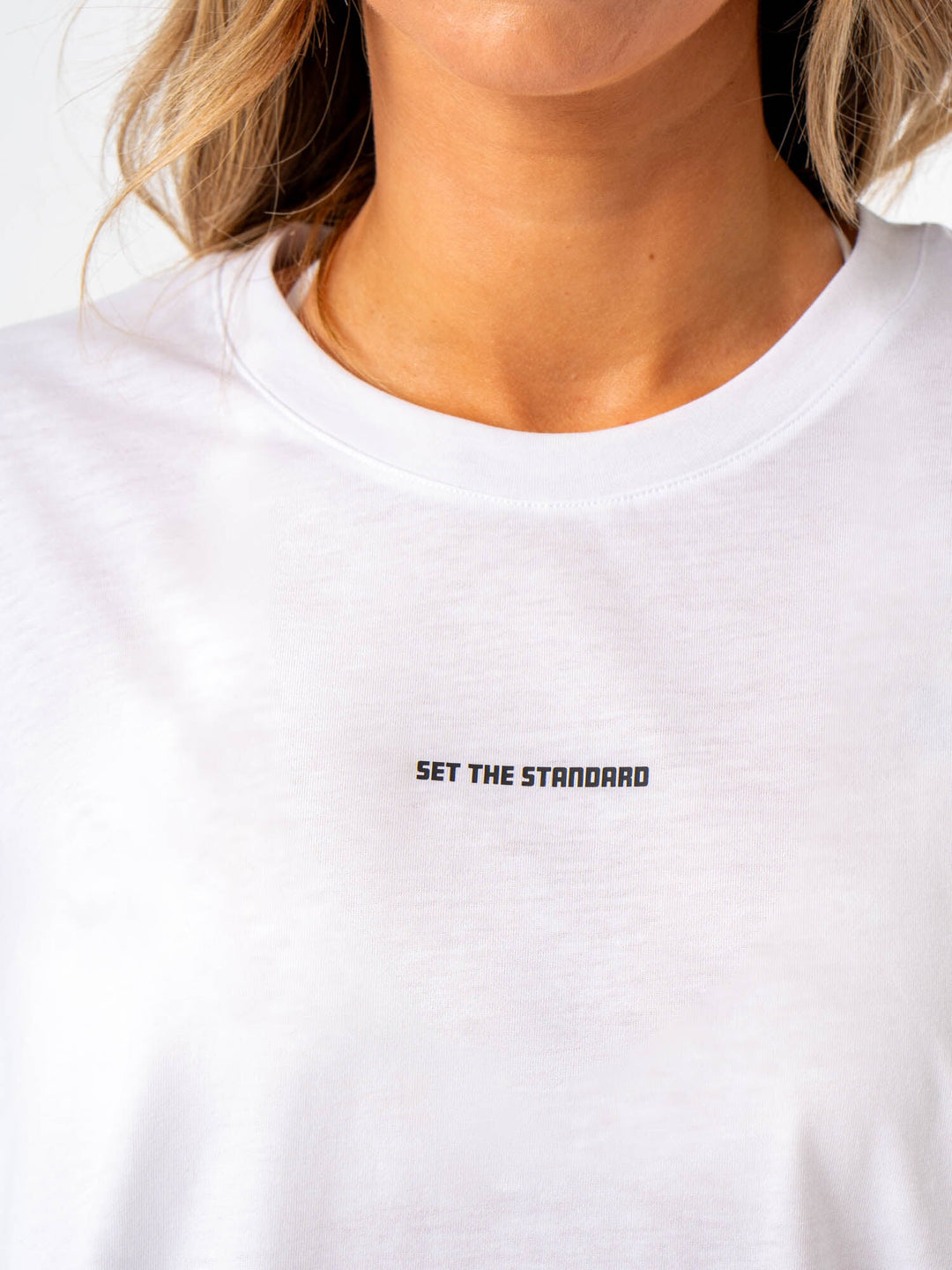 Emerge Oversized T-Shirt - White Clothing Ryderwear 