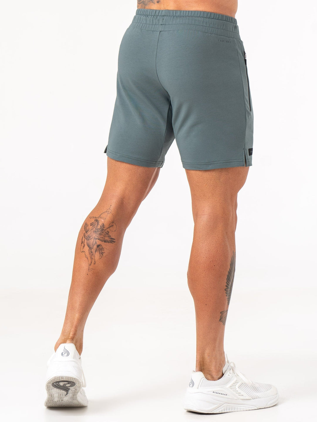 Endurance Track Shorts - Fern Green Clothing Ryderwear 