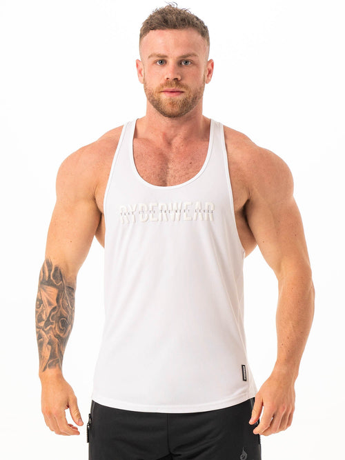 Energy Mesh T-Back White