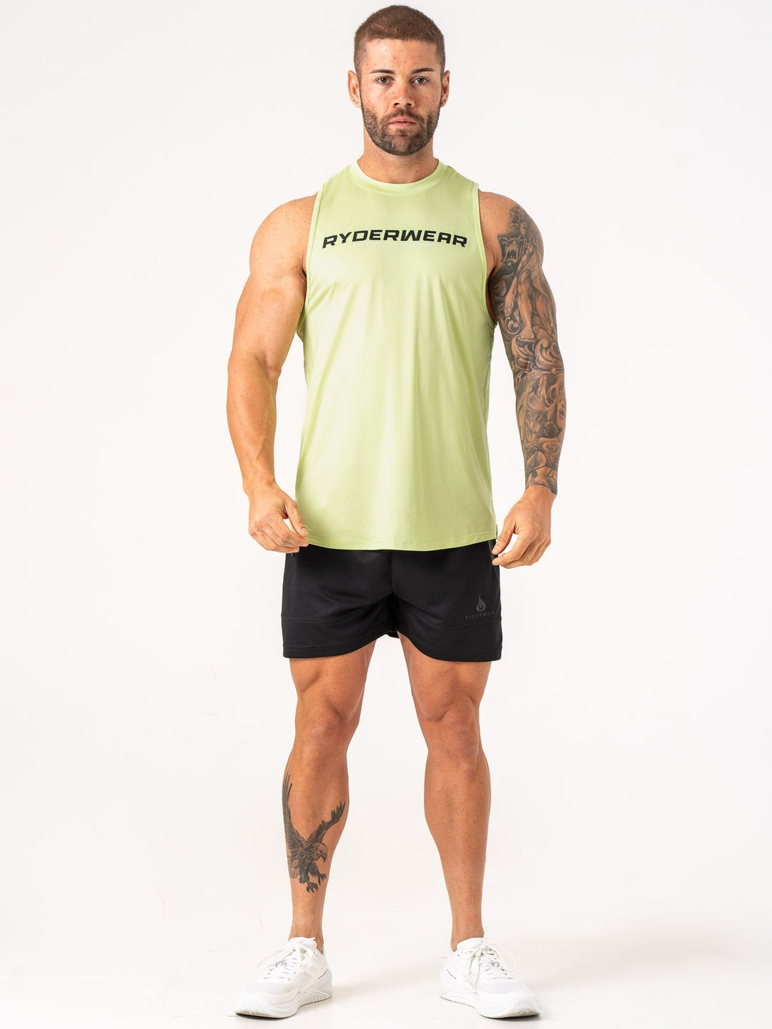 Energy Tank - Lime Clothing Ryderwear 