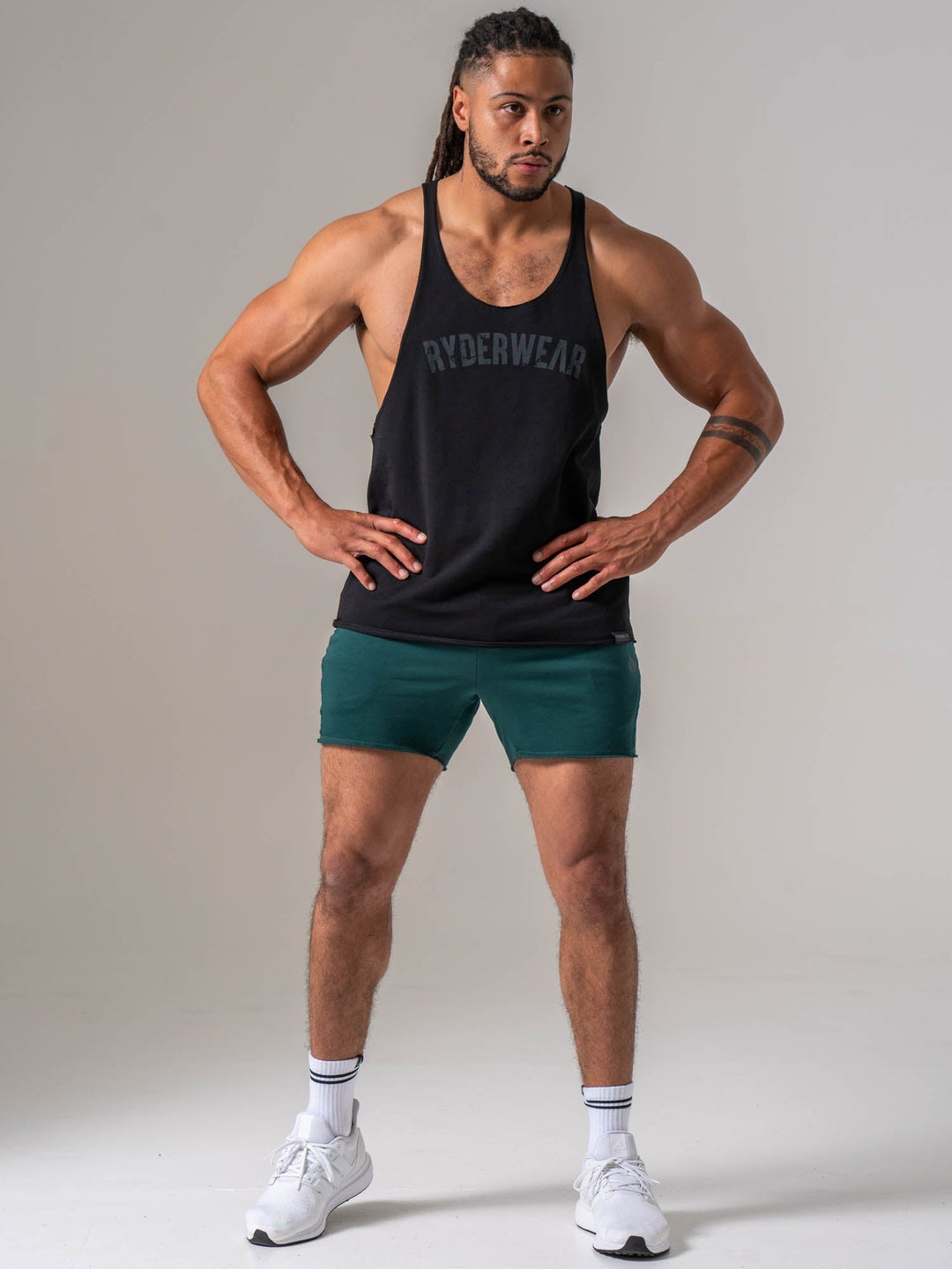 Force 5" Track Shorts - Emerald Clothing Ryderwear 