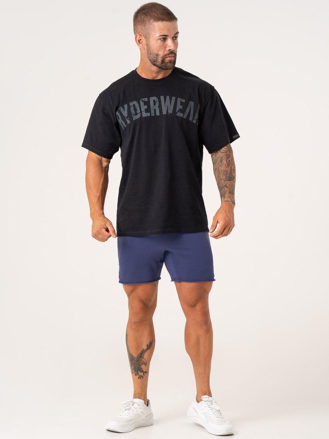 Force 6" Track Shorts - Indigo Clothing Ryderwear 