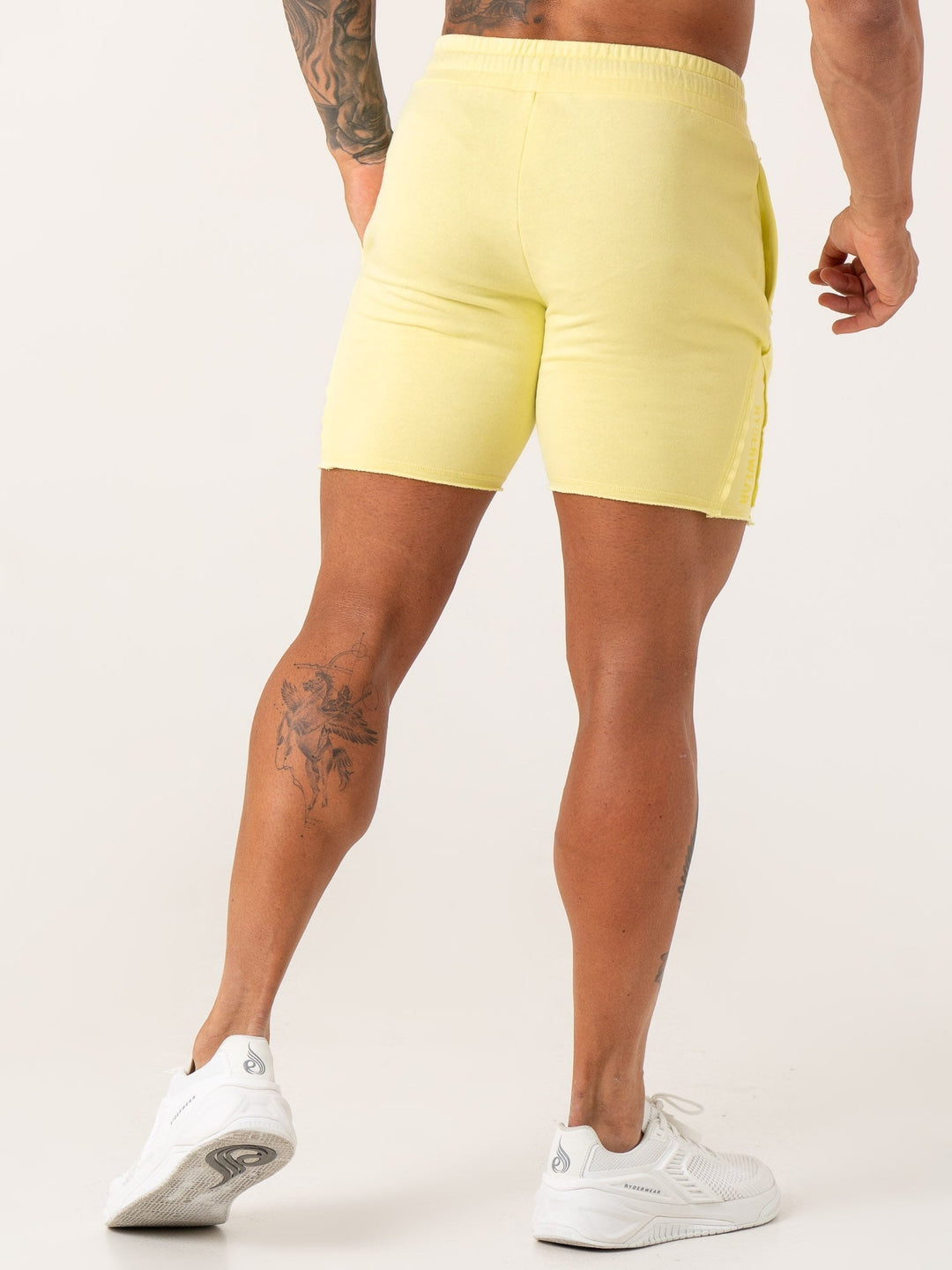 Force 6" Track Shorts - Lemon Clothing Ryderwear 