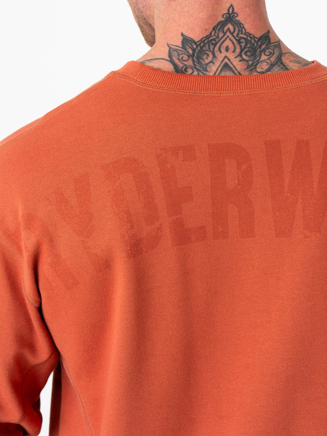 Force Crew Neck - Terracotta Clothing Ryderwear 