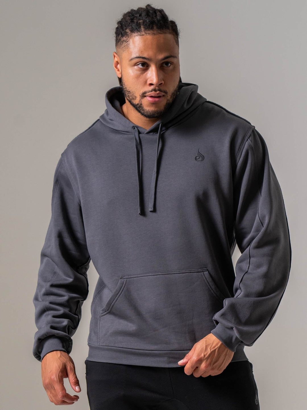 Force Hoodie - Graphite Clothing Ryderwear 