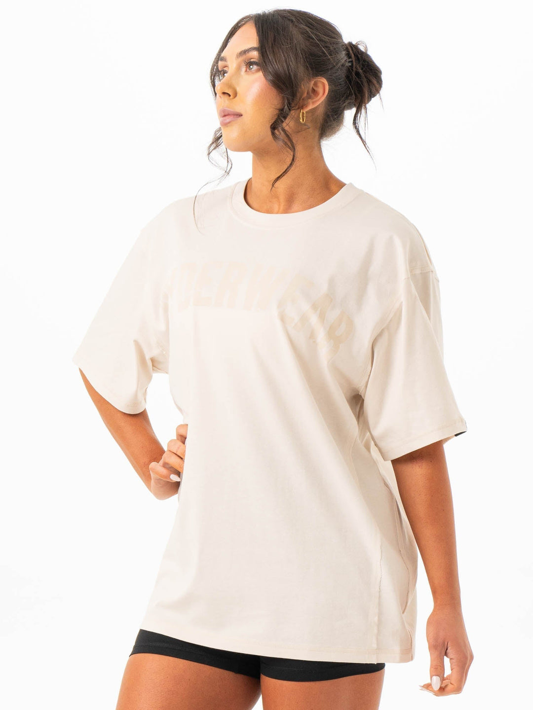 Force Oversized T-Shirt - Bone Clothing Ryderwear 