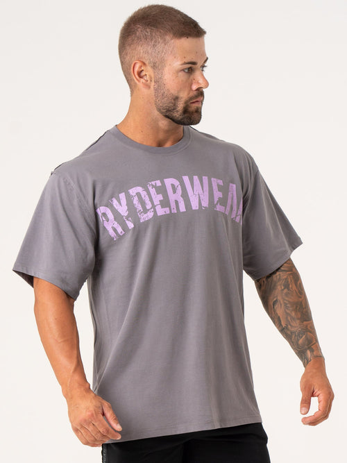 Force Oversized T-Shirt Charcoal