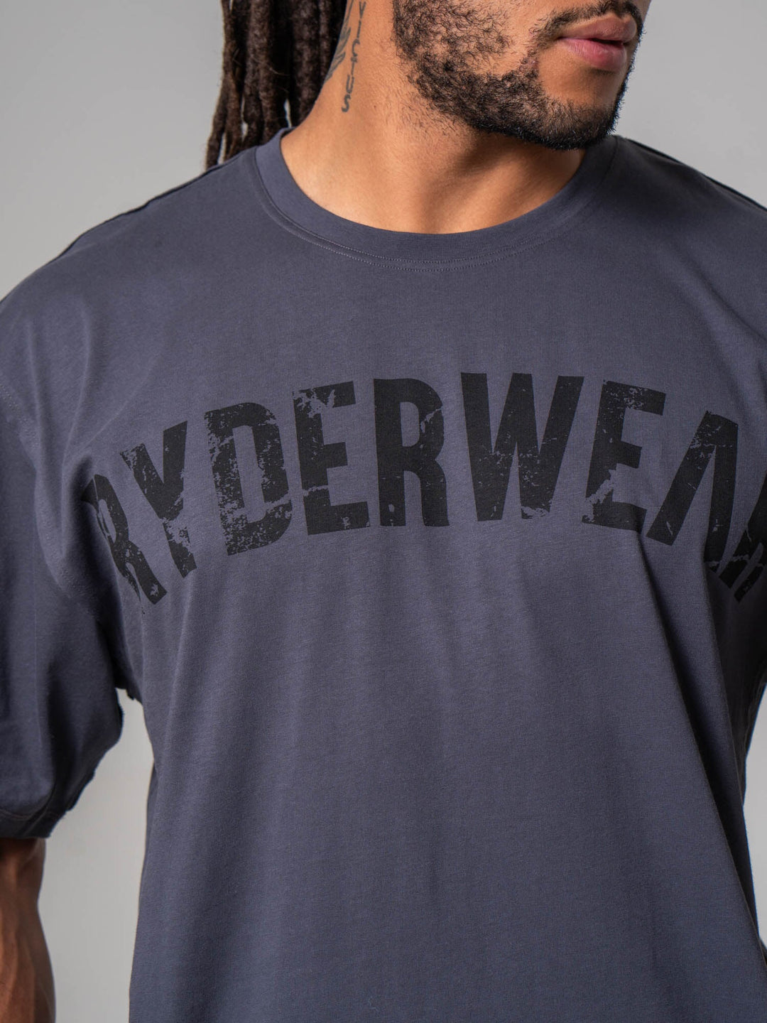 Force Oversized T-shirt - Graphite Clothing Ryderwear 