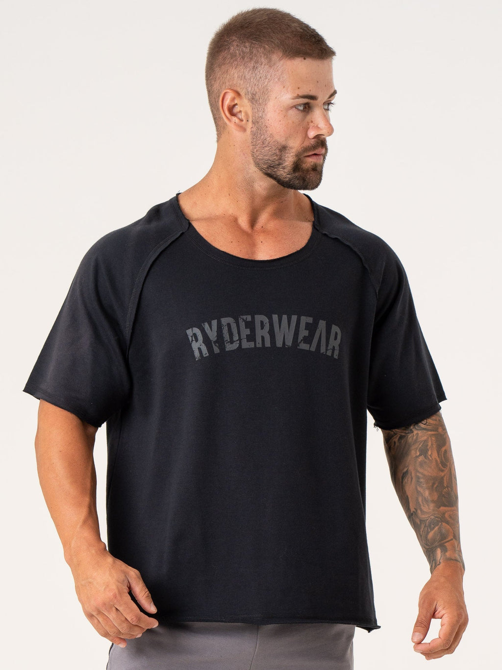 Force Rag Top - Black - Ryderwear