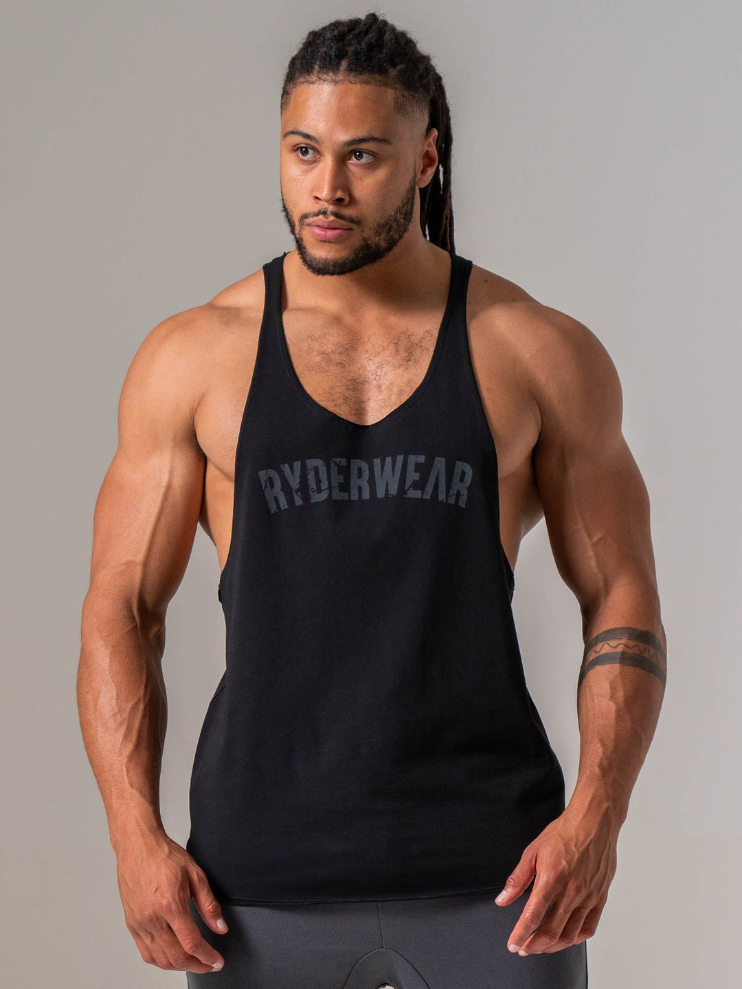 Force Stringer - Black Clothing Ryderwear 