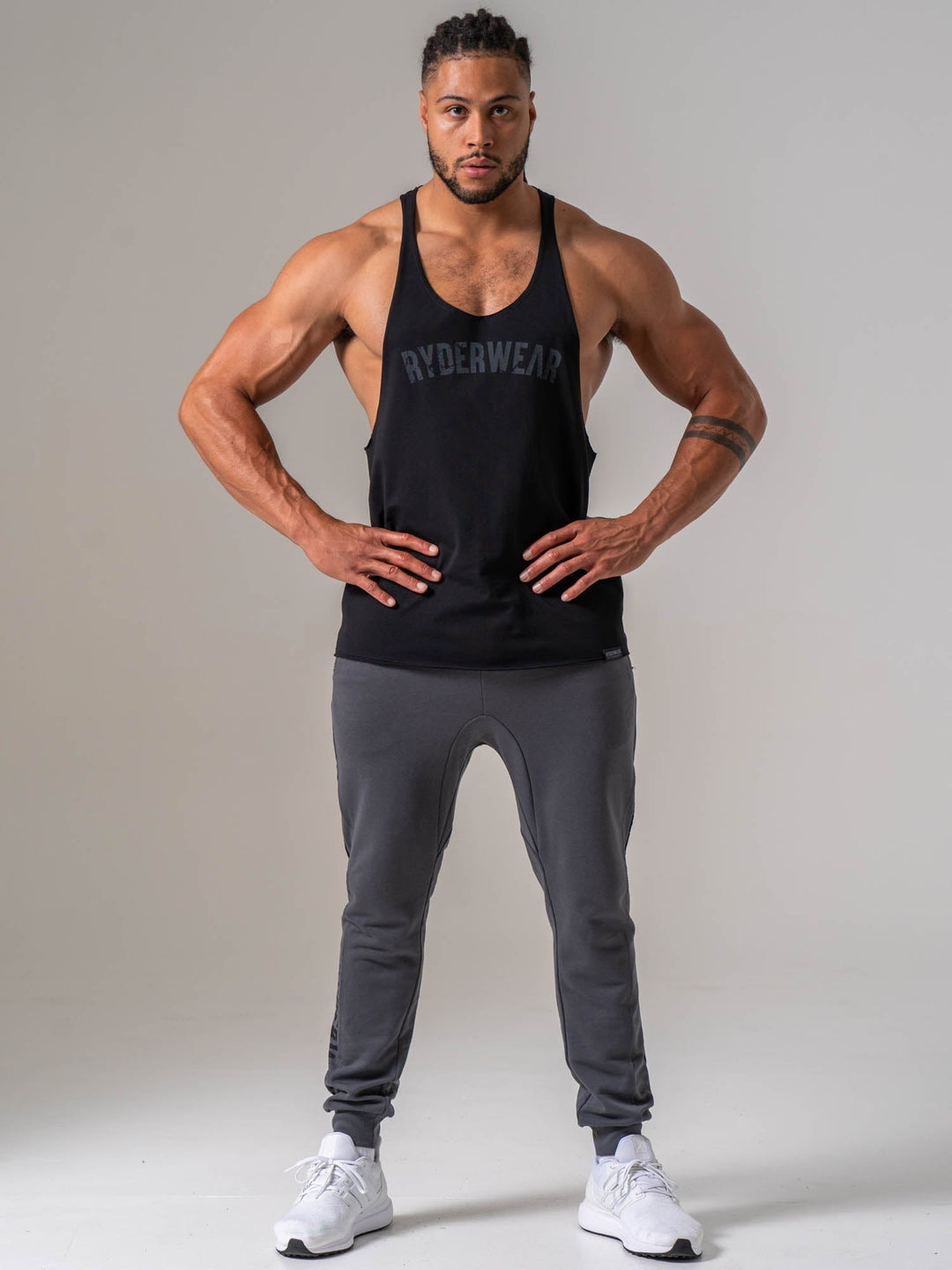 Force Stringer - Black Clothing Ryderwear 