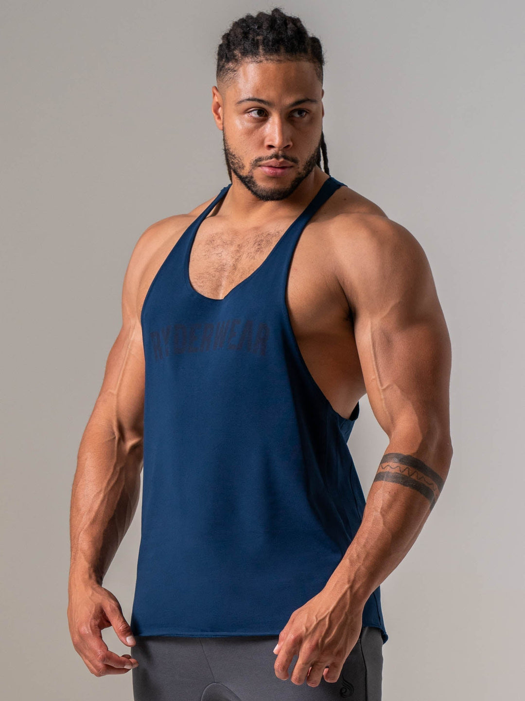 Force Stringer - Navy Clothing Ryderwear 