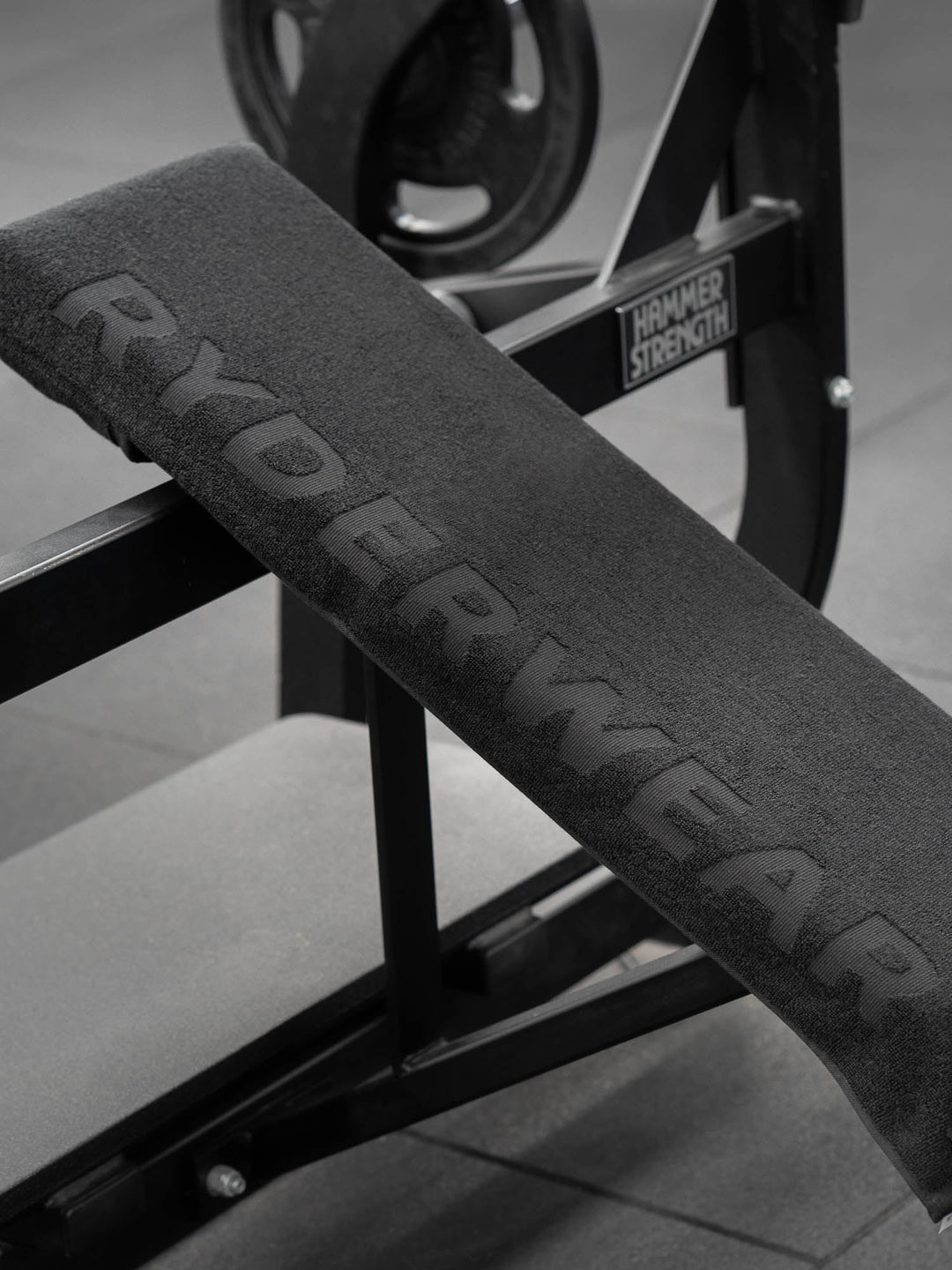 Hooded Gym Towel - Black Accessories Ryderwear 