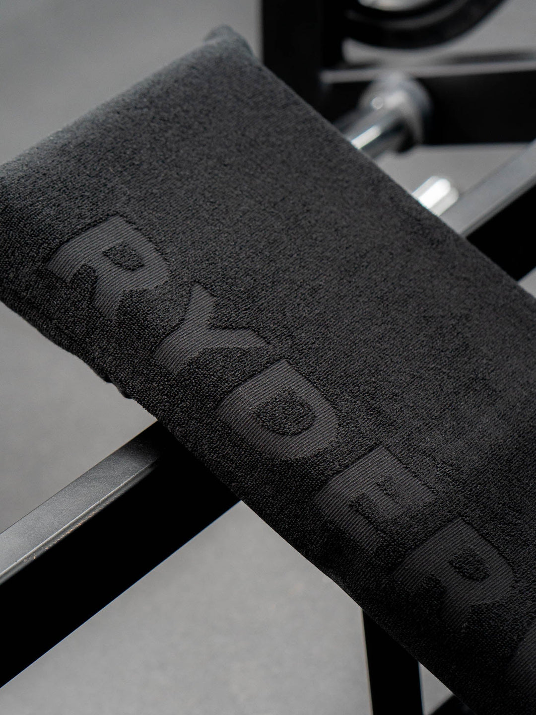 Hooded Gym Towel - Black Accessories Ryderwear 