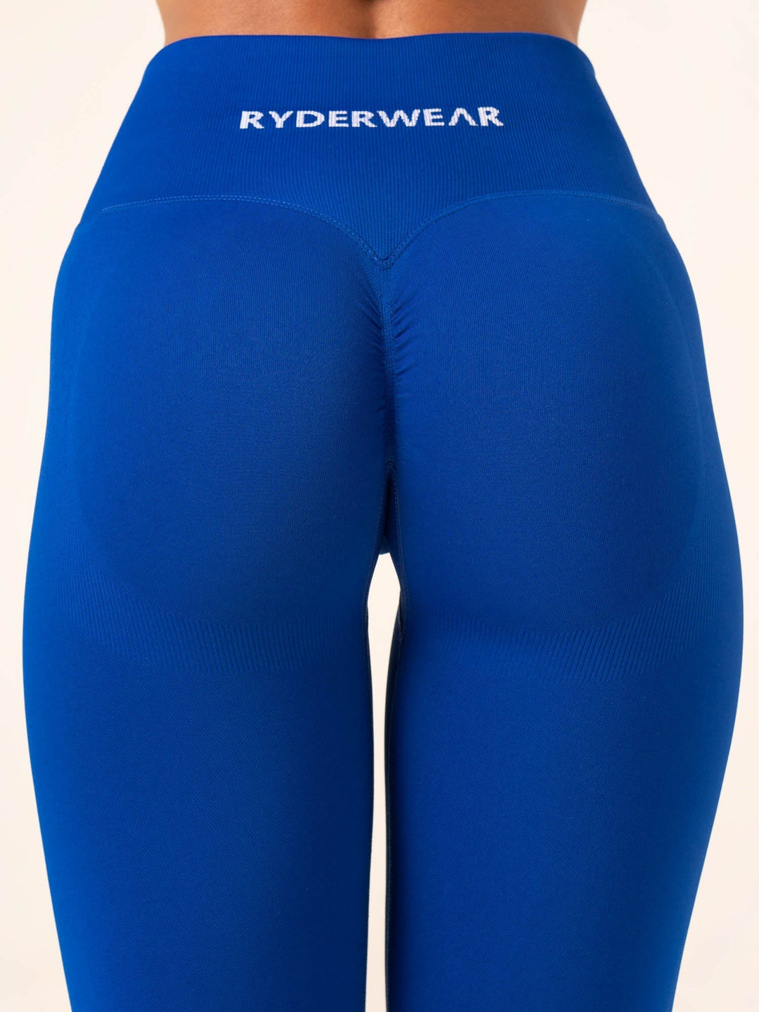 Lift BBL Scrunch Seamless Leggings - Cobalt Blue Clothing Ryderwear 
