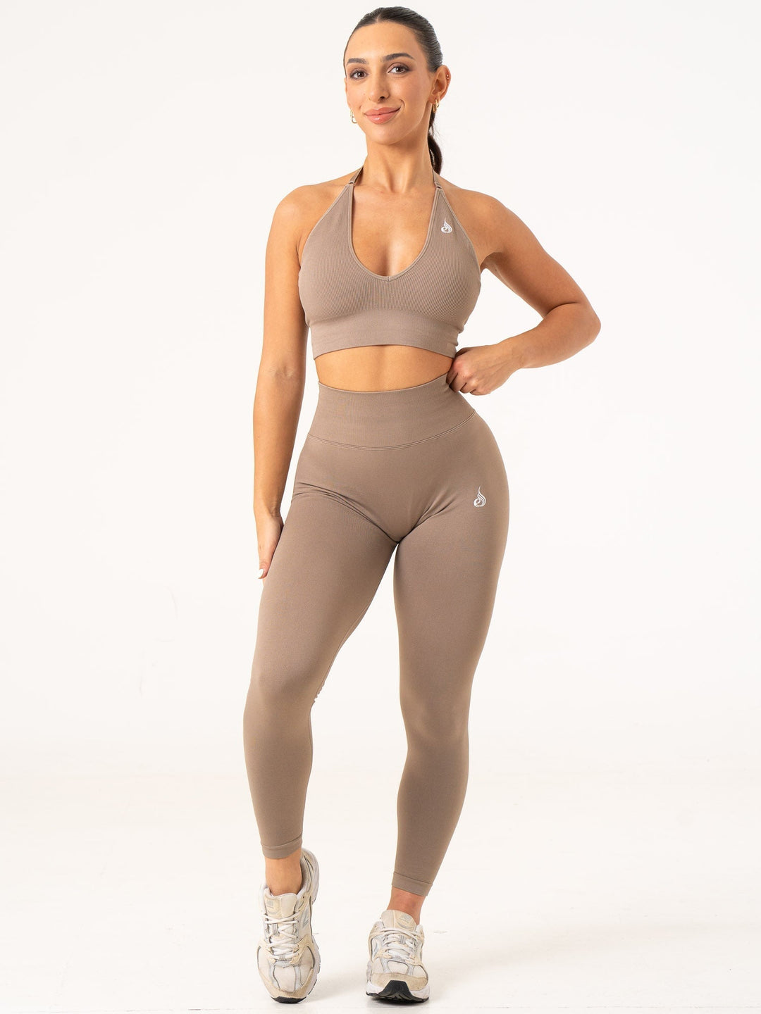 Lift BBL Scrunch Seamless Leggings - Taupe Clothing Ryderwear 