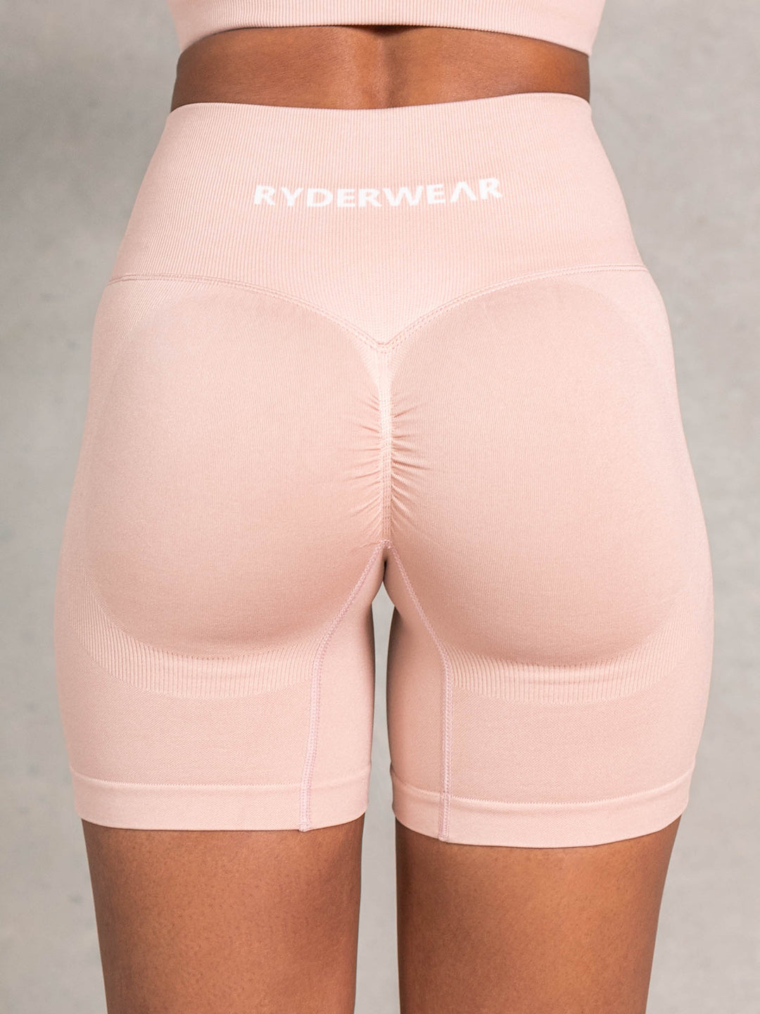Lift BBL Scrunch Seamless Shorts - Biscotti Clothing Ryderwear 