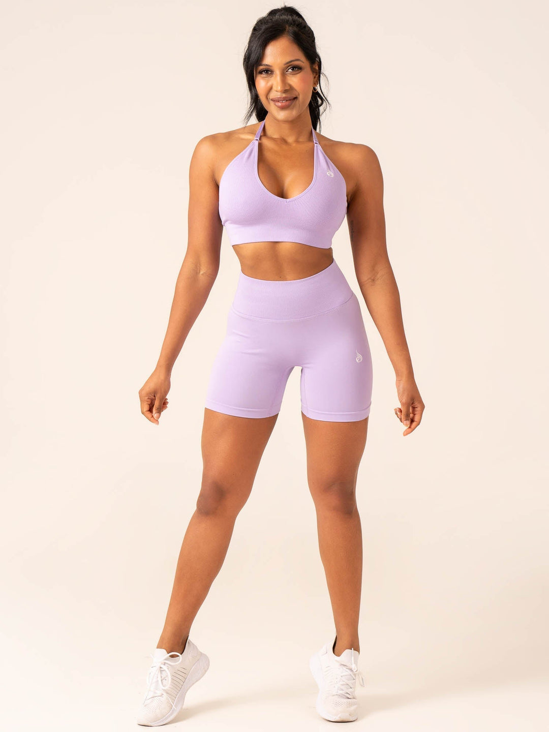 Lift BBL Scrunch Seamless Shorts - Lavender Clothing Ryderwear 