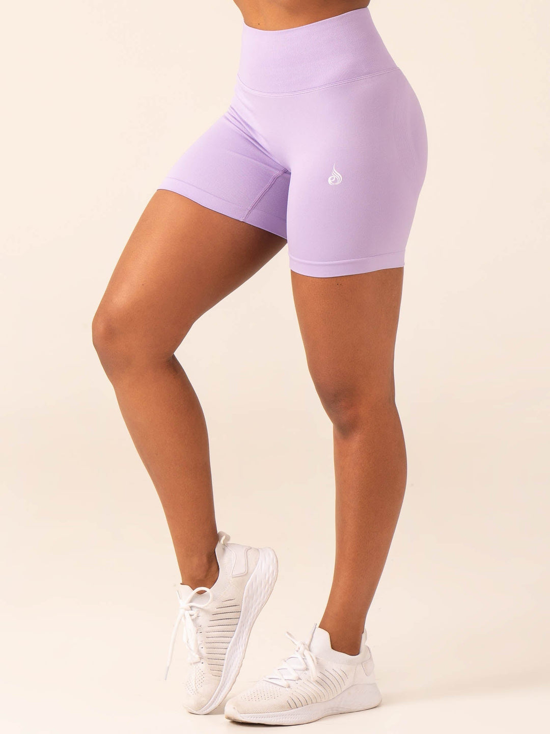 Lift BBL Scrunch Seamless Shorts - Lavender Clothing Ryderwear 