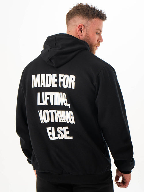 Lifting Only Pullover Hoodie Black