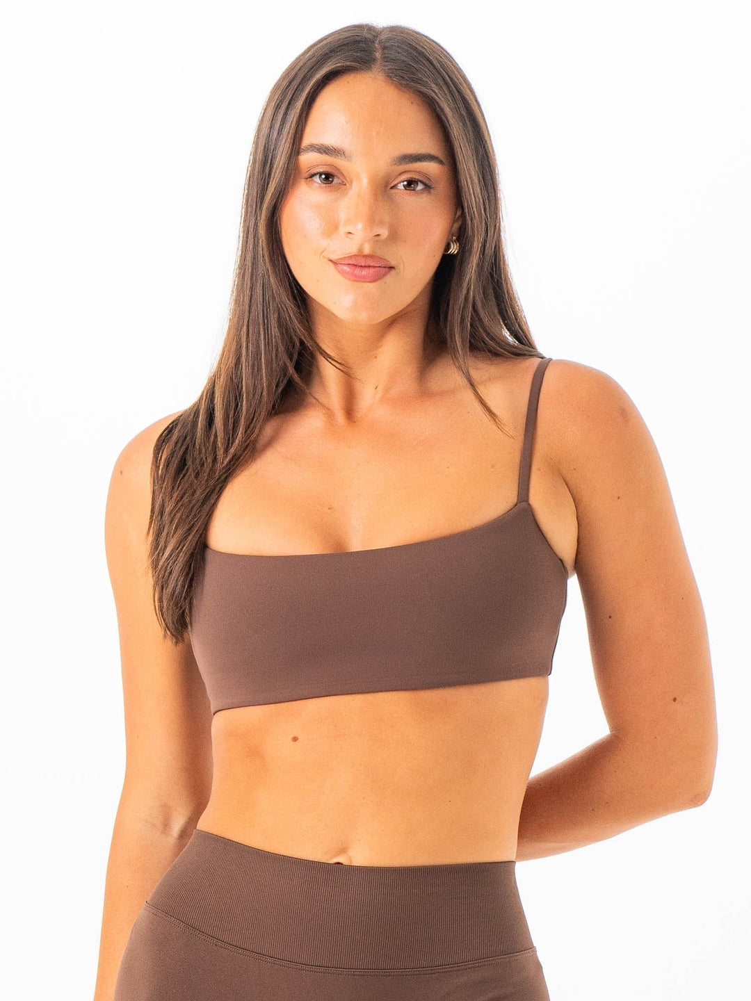 NKD Core Bra - Chocolate Clothing Ryderwear 