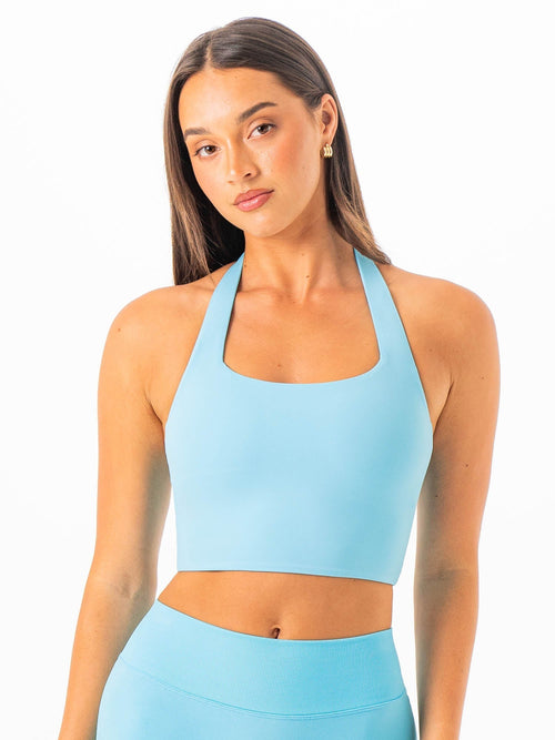 NKD Halter Tank Baby Blue