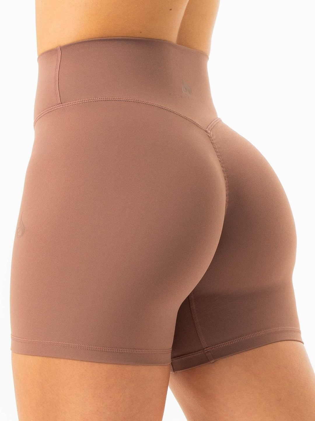 NKD Invisible Scrunch Shorts - Mocha Clothing Ryderwear 