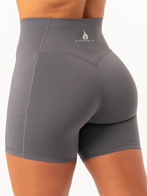 NKD Pocket Shorts Charcoal