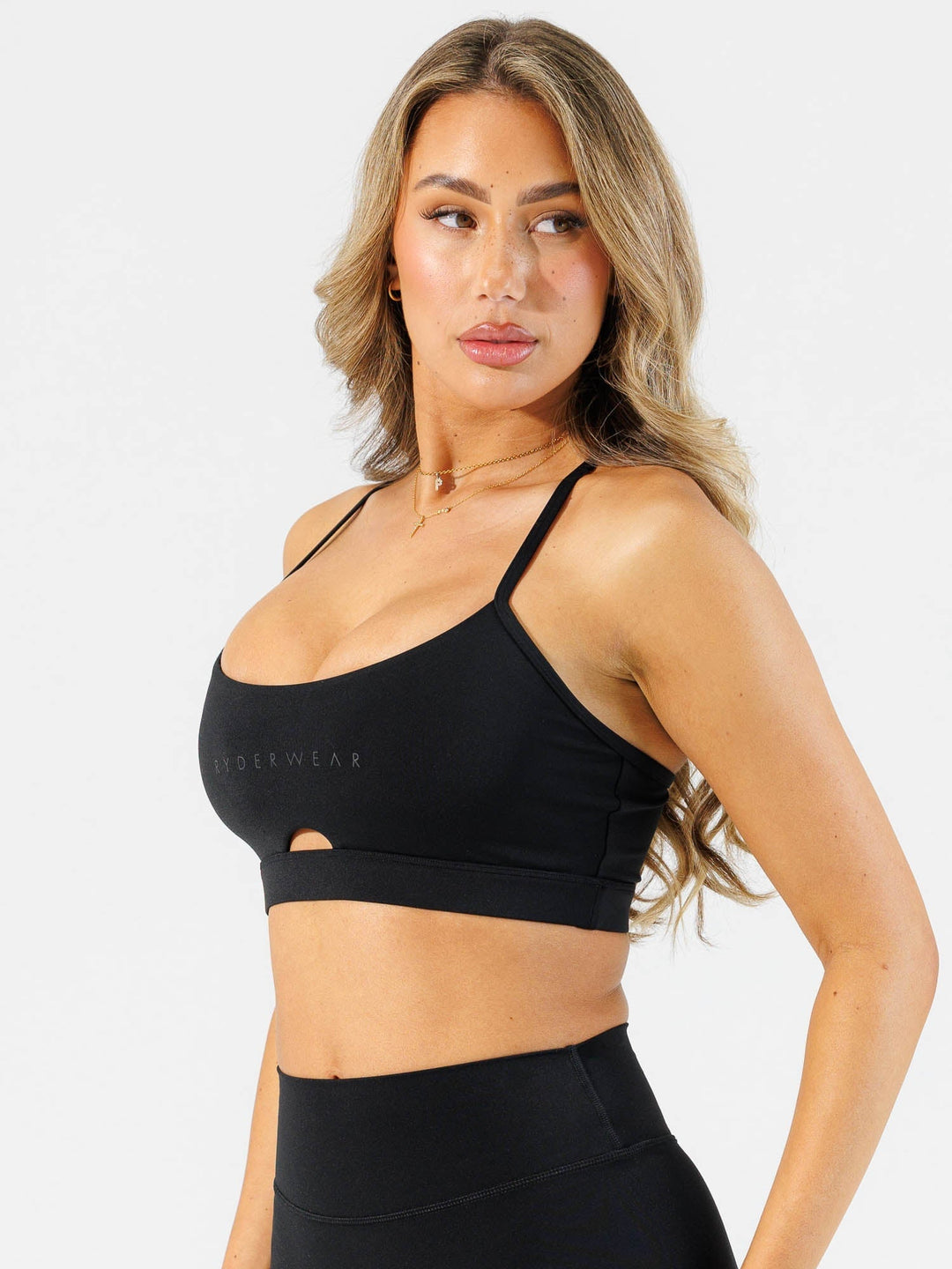NKD Staples Bra - Black Clothing Ryderwear 