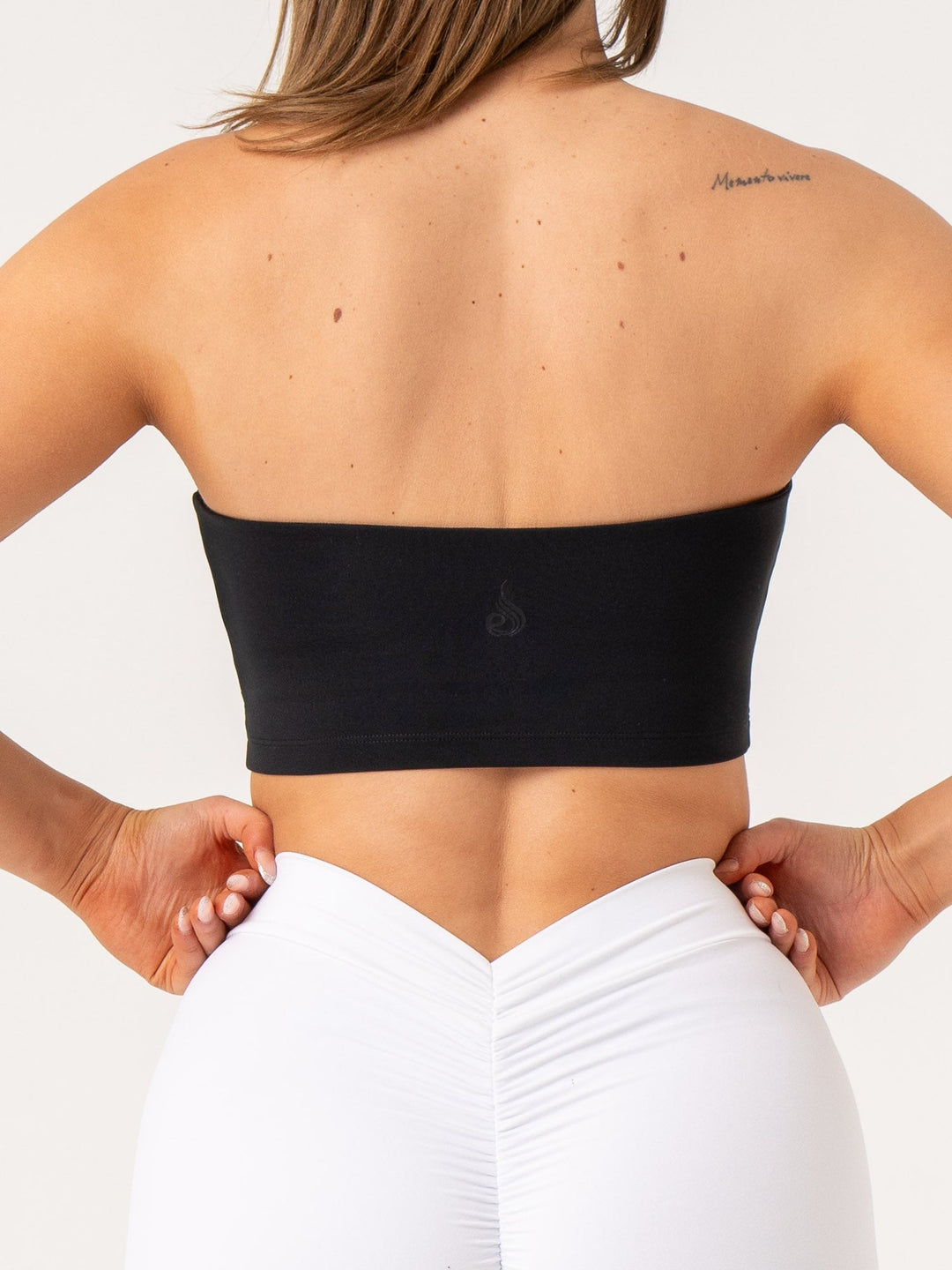 NKD Strapless Tank Bra - Black Clothing Ryderwear 