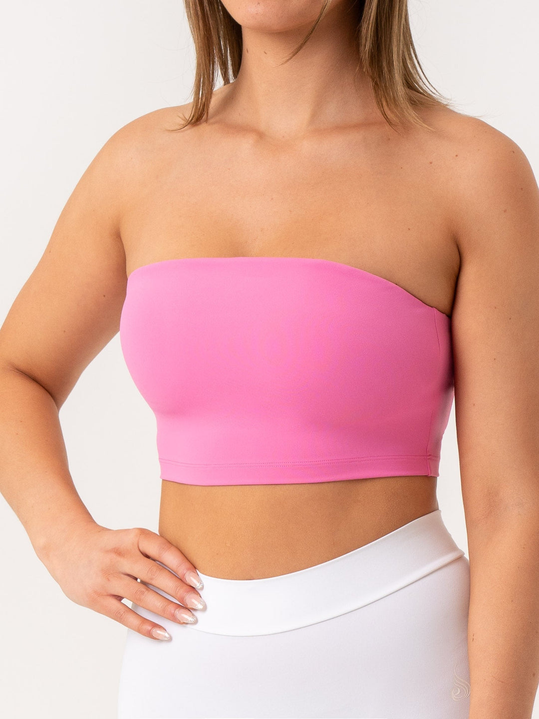 NKD Strapless Tank Bra - Pink Clothing Ryderwear 