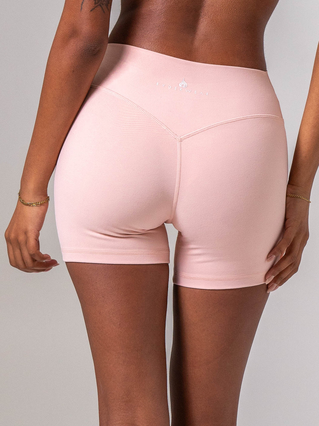 NKD Luxe Shorts - Blush Clothing Ryderwear 