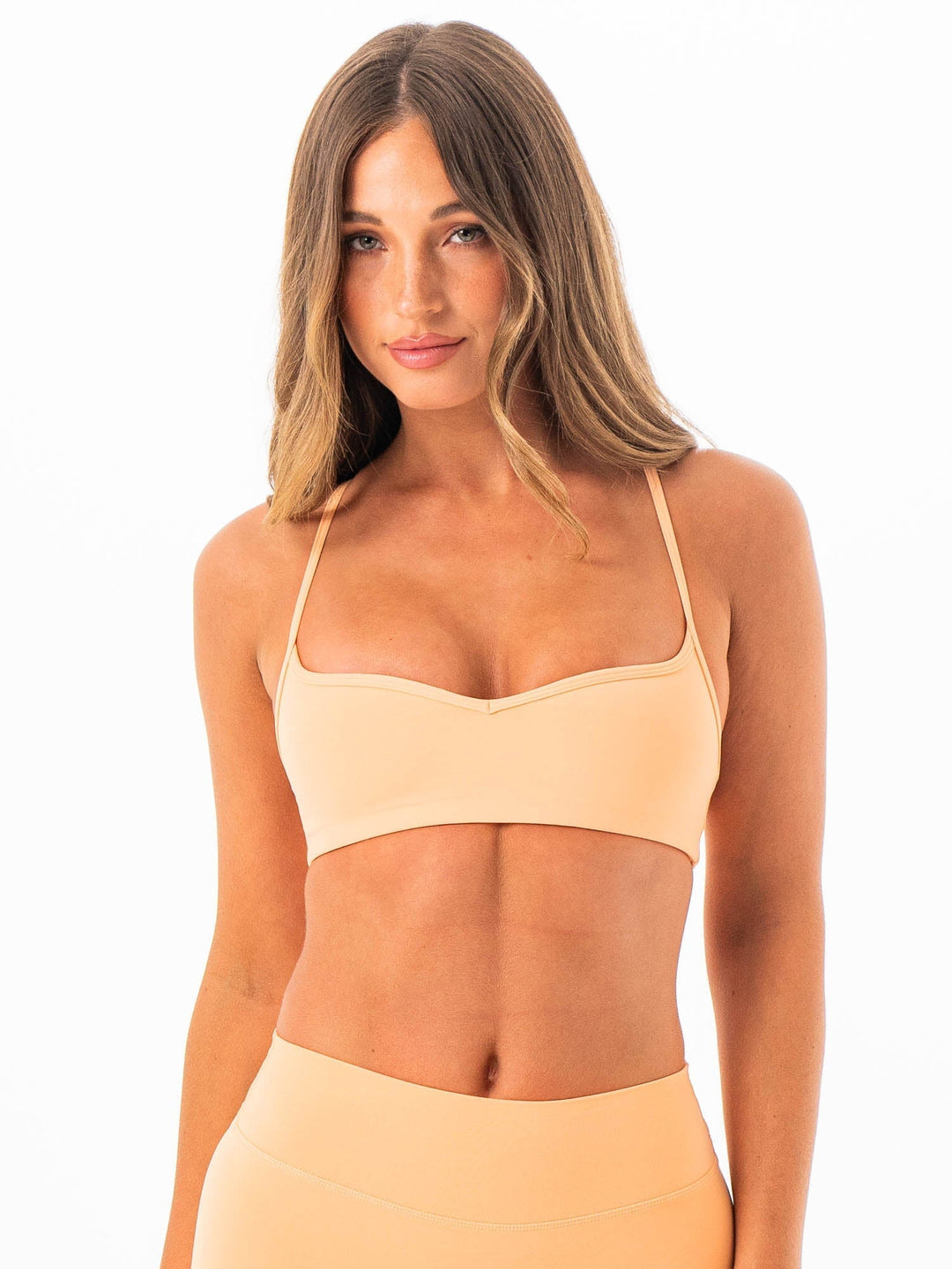 NKD Sweetheart Bra - Peach Clothing Ryderwear 