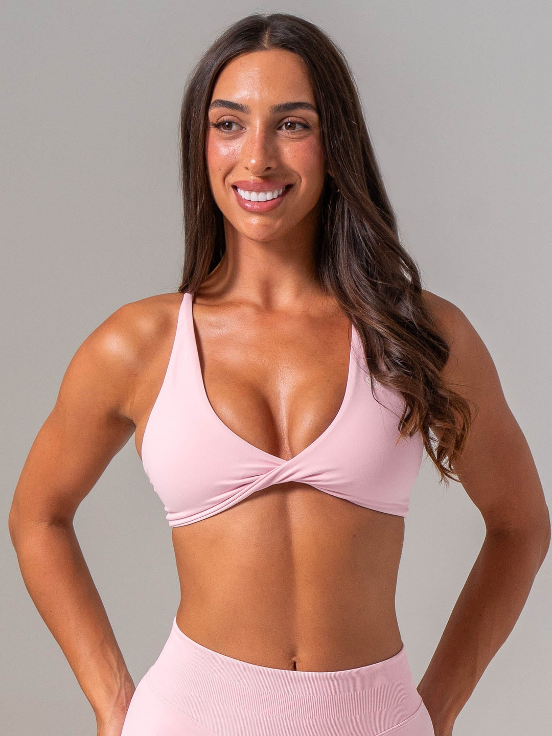 NKD Twist Sports Bra - Fairy Floss Clothing Ryderwear 