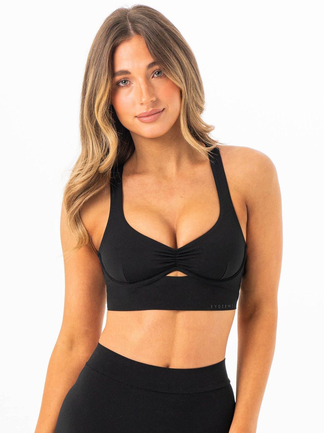 NKD Underwire Bra - Black Clothing Ryderwear 