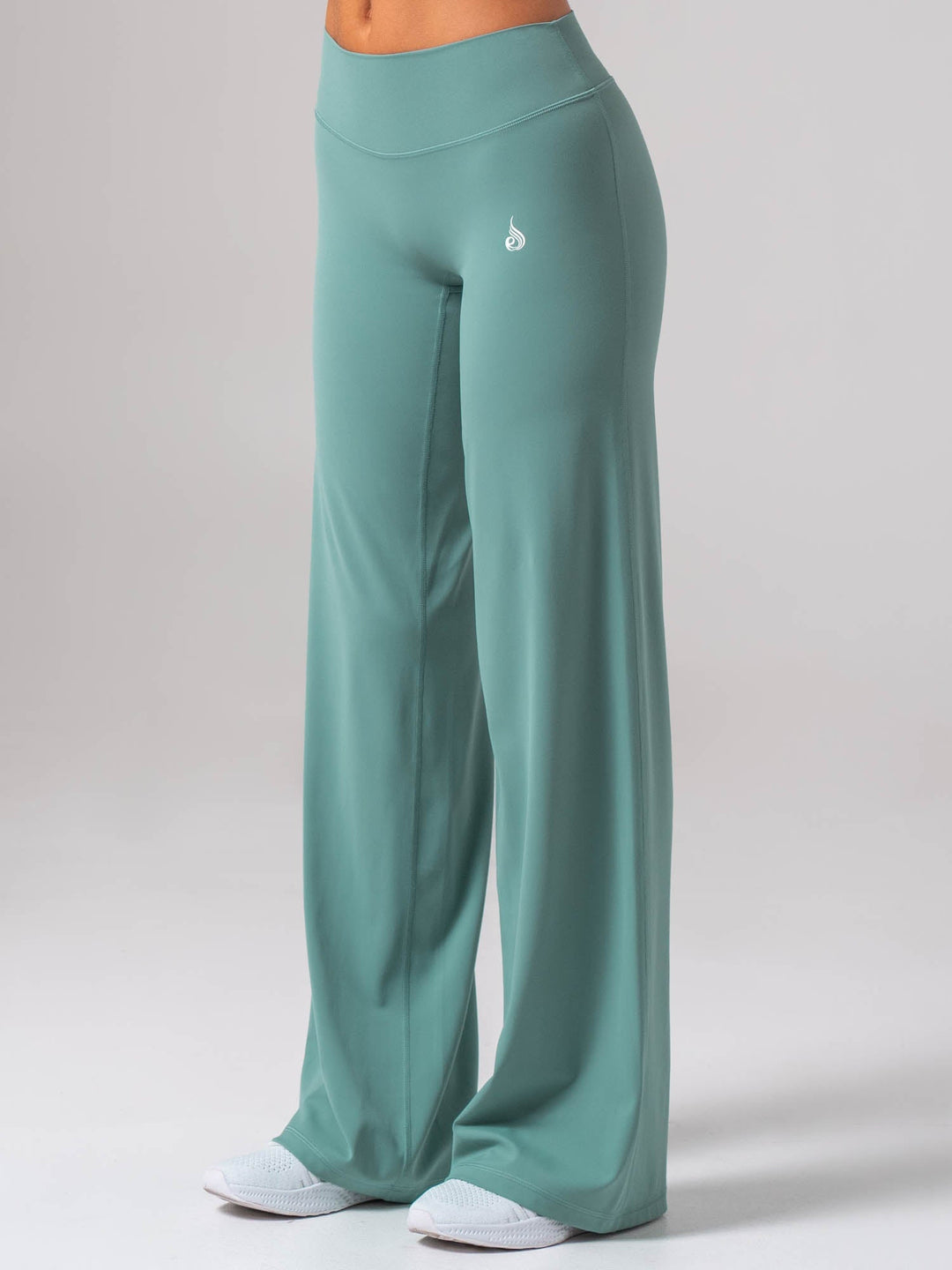 NKD Wide Legging - Regular - Aquamarine Clothing Ryderwear 