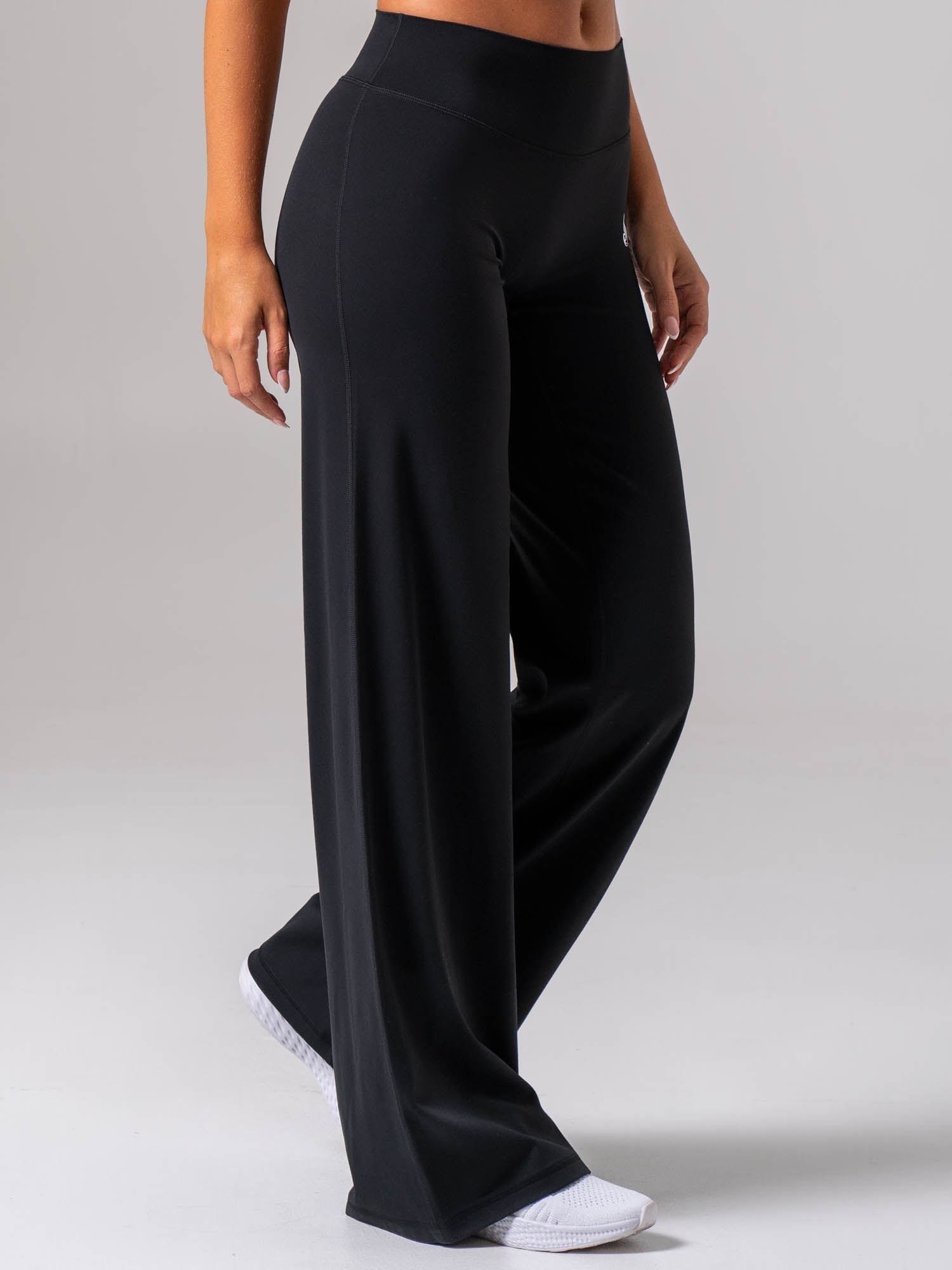 NKD Wide Leggings - Black - Ryderwear