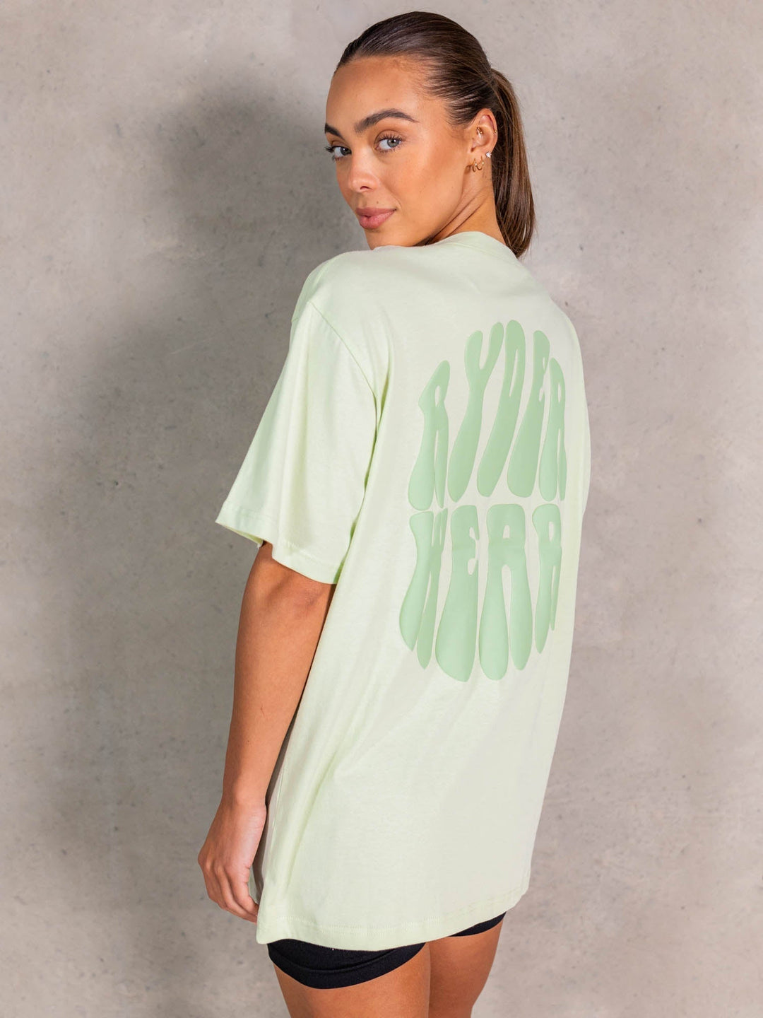 NRG Oversized T-Shirt - Matcha Clothing Ryderwear 