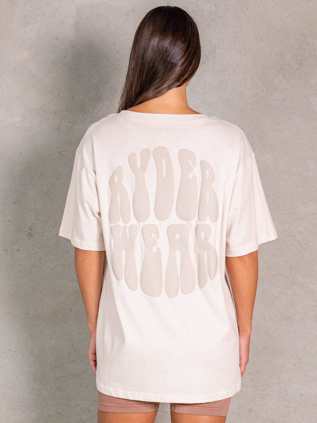 NRG Oversized T-Shirt - Oat Clothing Ryderwear 