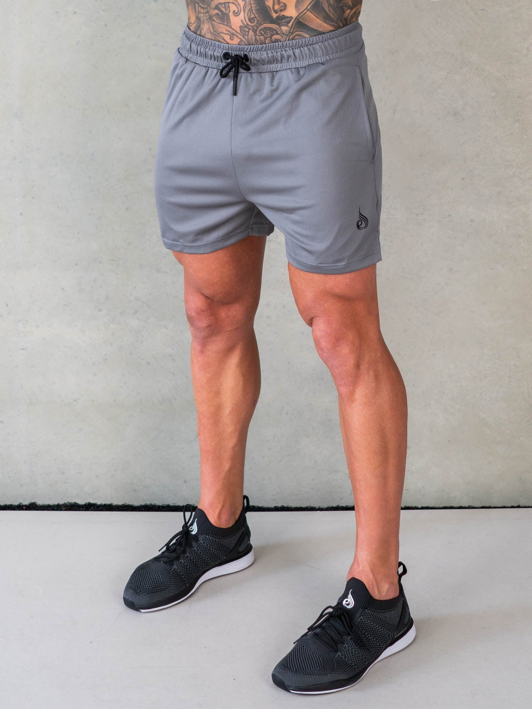 Octane Mesh Shorts - Steel Grey Clothing Ryderwear 