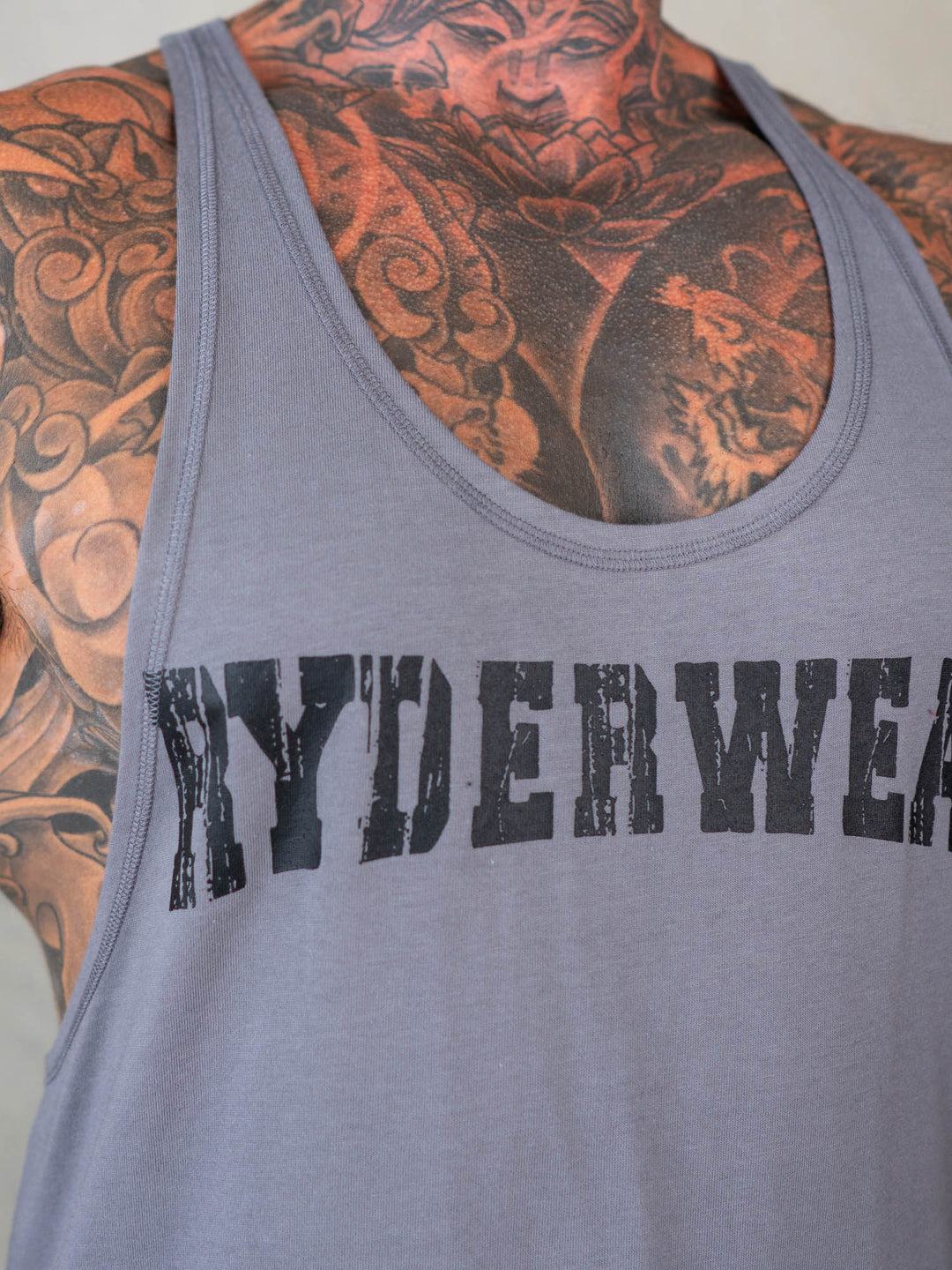 Octane Stringer - Steel Grey Clothing Ryderwear 