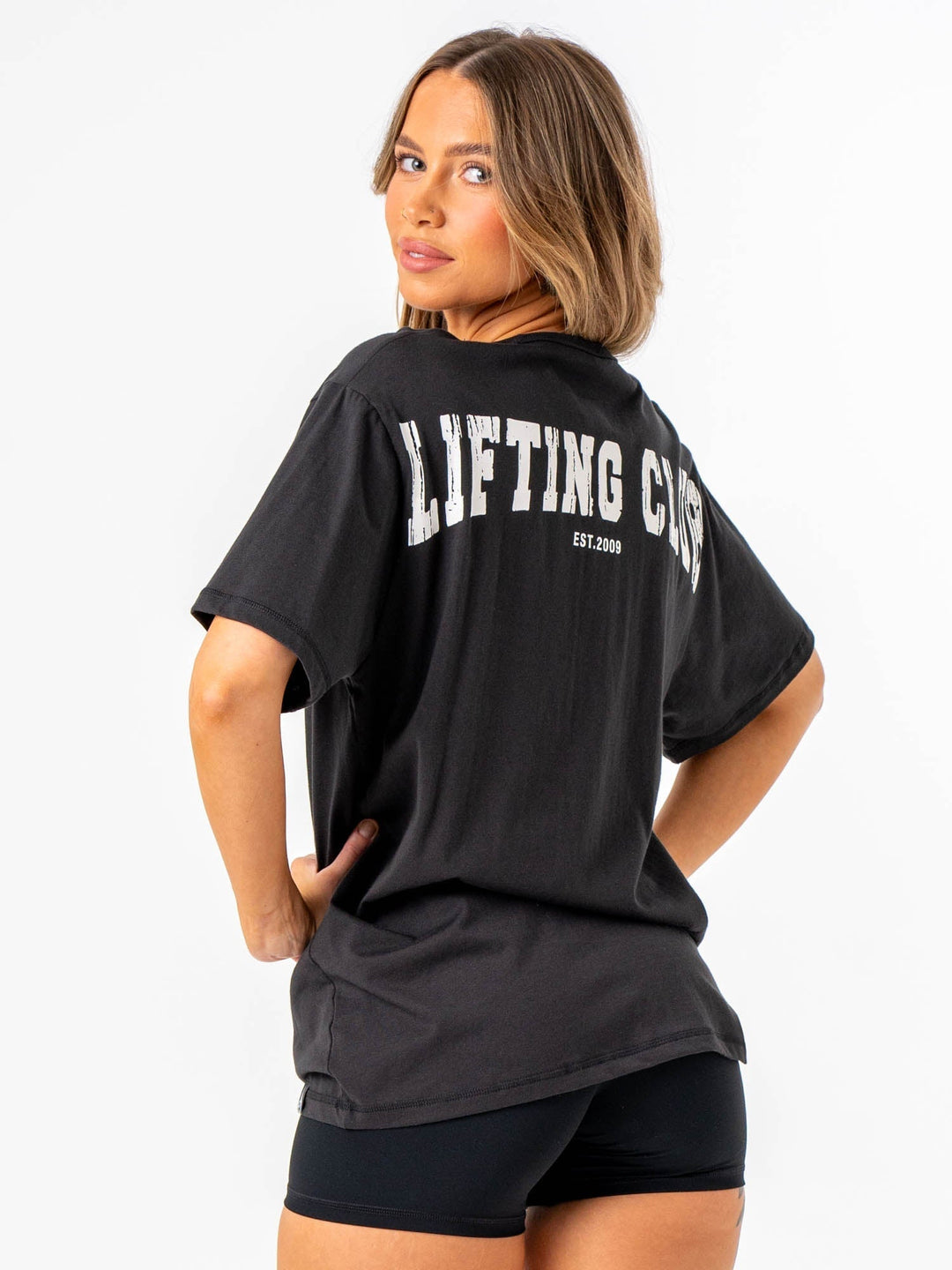 Octane T-Shirt - Faded Black Clothing Ryderwear 