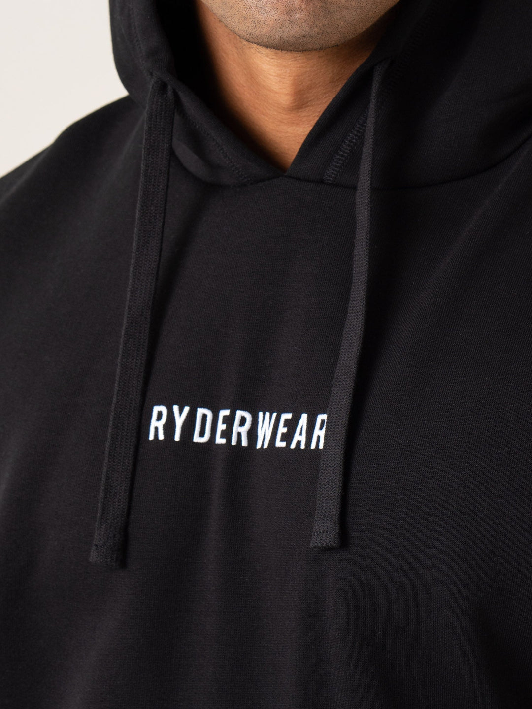 Pursuit Fleece Sleeveless Hoodie Black Ryderwear pursuit-fleece-sleeveless-hoodie-black-ryderwear