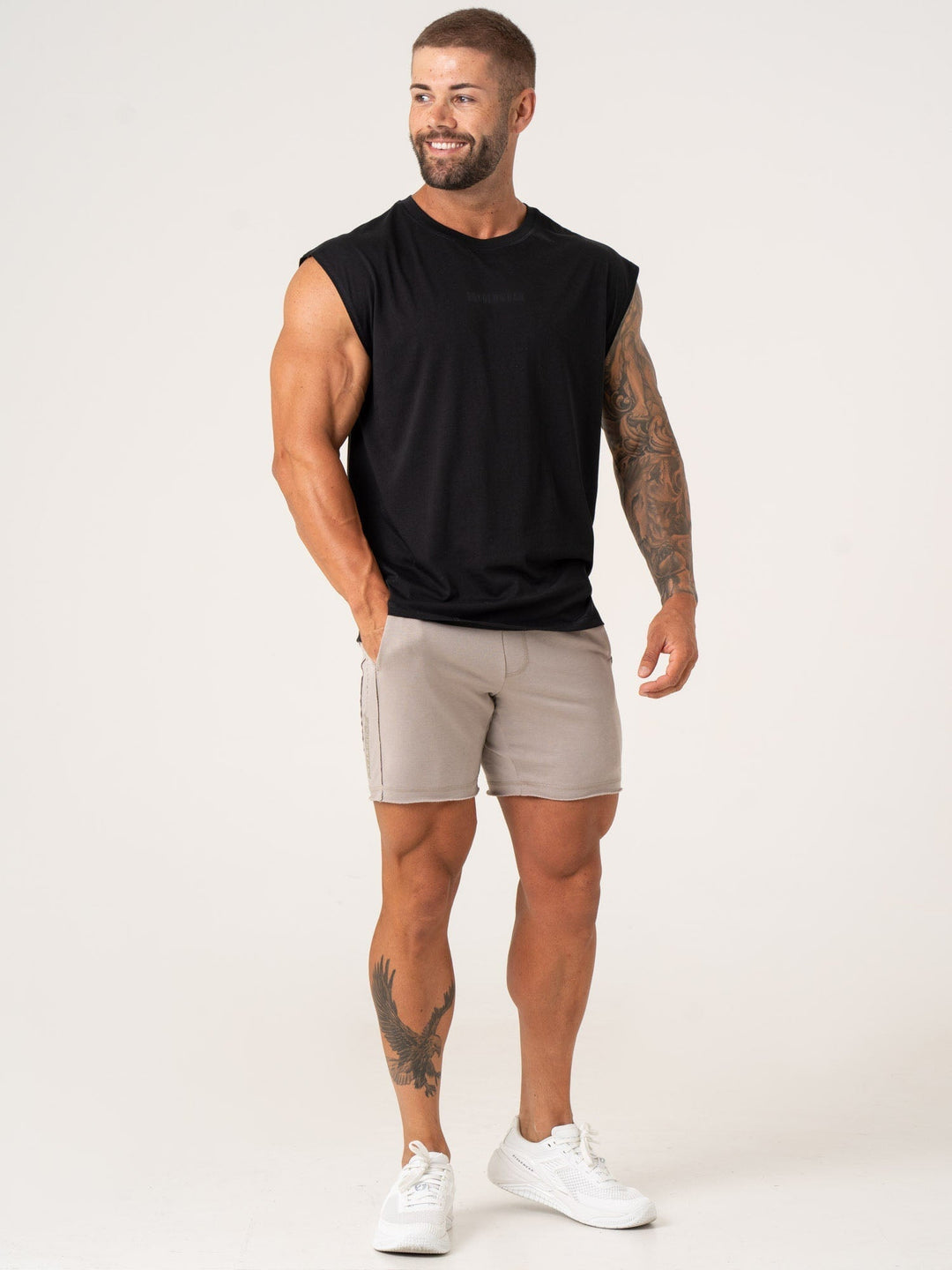 Pursuit Muscle Tank - Black Clothing Ryderwear 